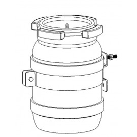 Vat 6L met houder compleet voor Varimant