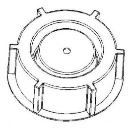 Reservoirdeksel 1 L met opening, voor MANKAR-apparaten