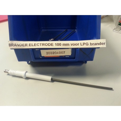 Electrode 100mm voor LPG brander